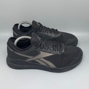 Reebok Nano 9 Triple Black CrossTraining Shoes‎ DV6364 Women’s Sz 10